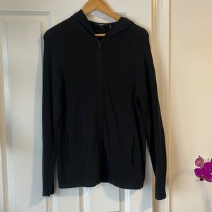 Mens hooded Theory zip up